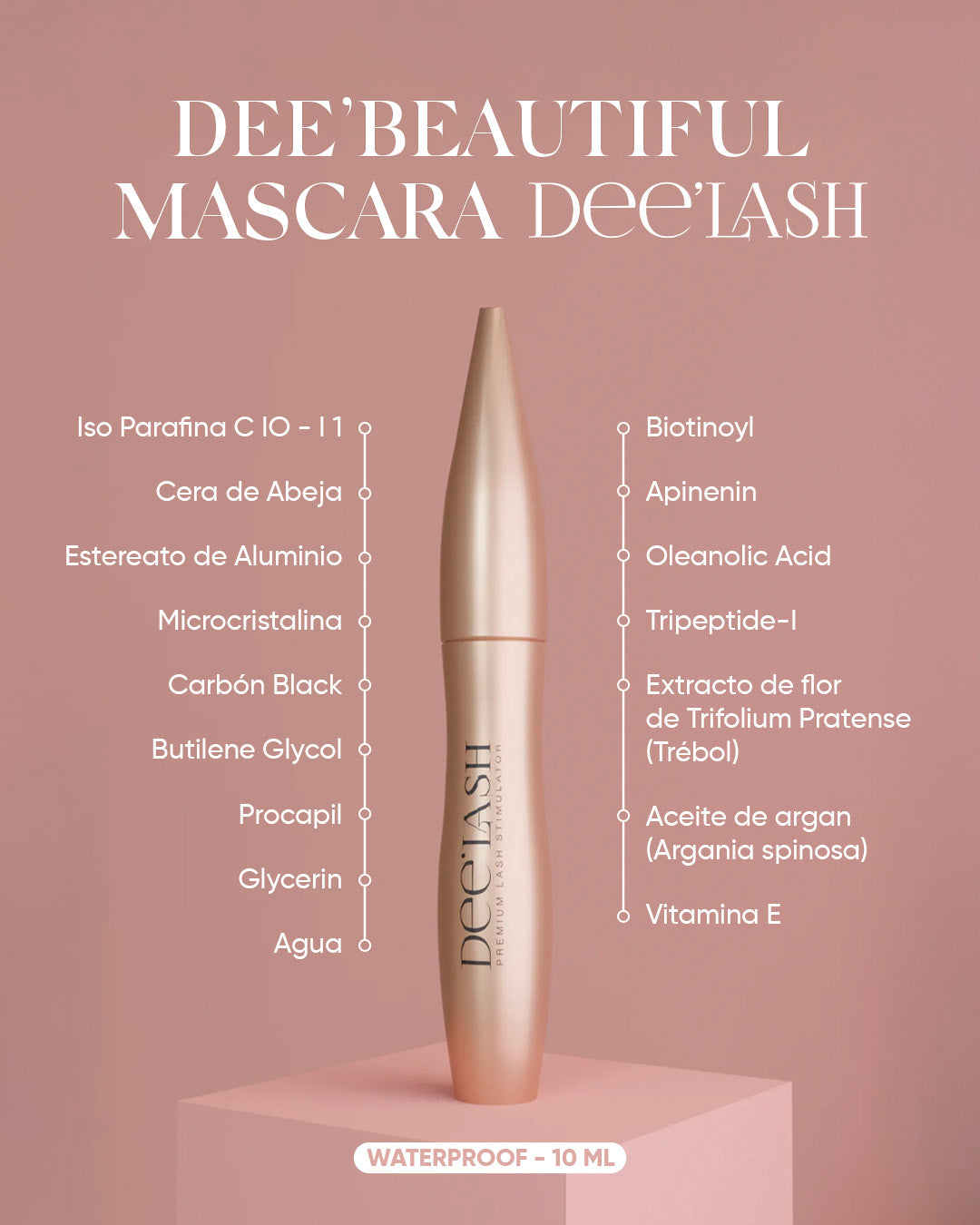 Dee'Lash premium + Dee Beautiful Mascara